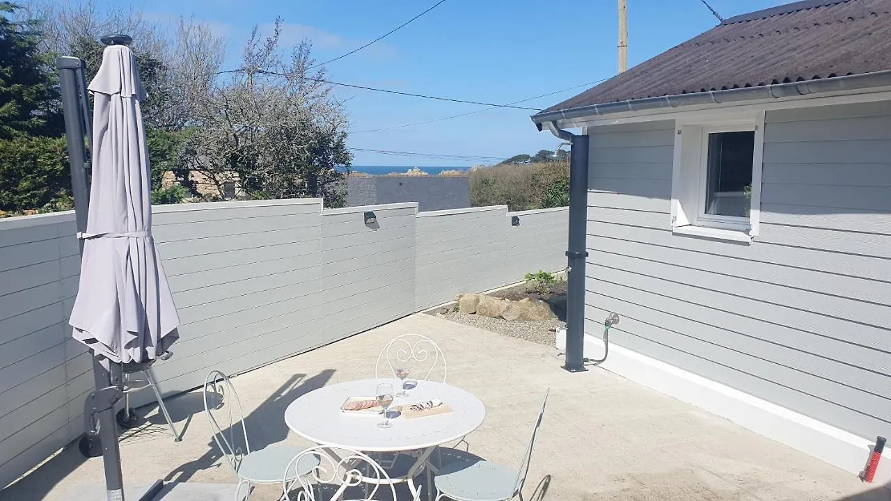 Ty Ker Embrun - Maison Vue Mer A 280M De La Plage Plougrescant França